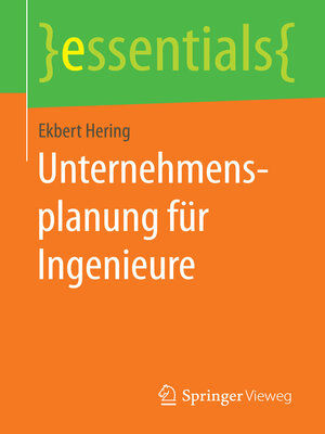 cover image of Unternehmensplanung für Ingenieure